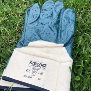 Guante nitrilfase rugoso 3/4, steelpro