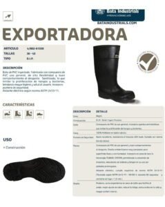 Botas Exportadoras En Pvc Bata
