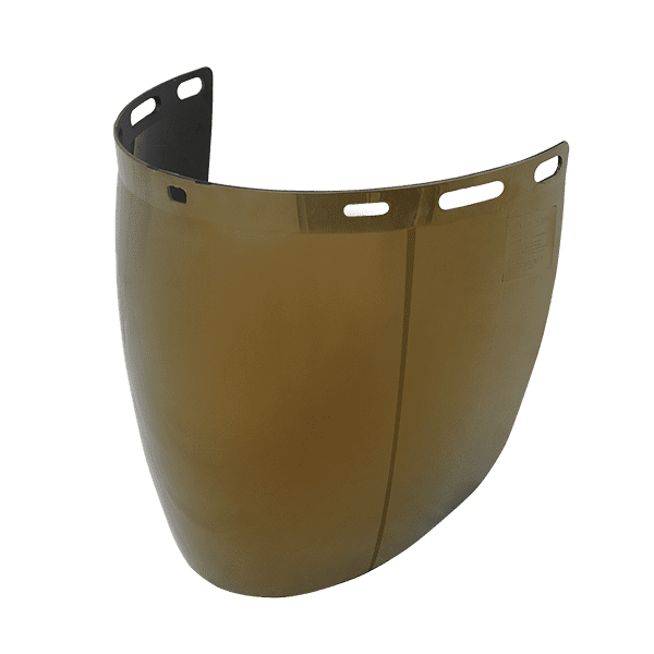 visor dorado