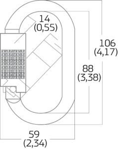 mosquetón circuit sosega