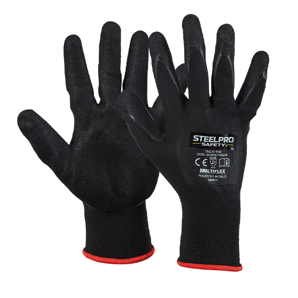 Multiflex poliester nitrilo sandy, steelpro