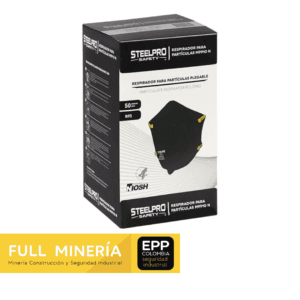 Respirador M9910 Negro Steelpro