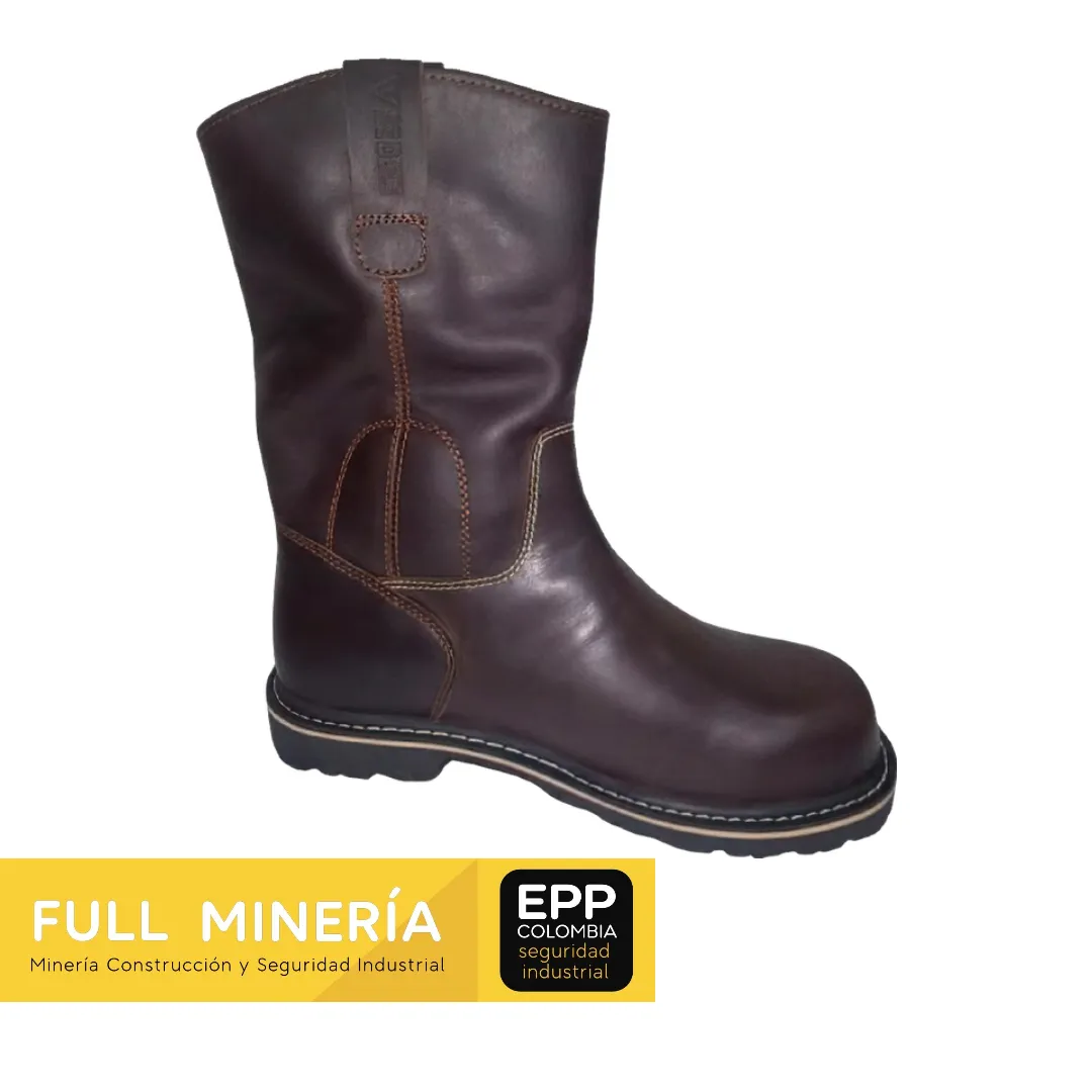 Bota cusiana en cuero graso (3025)